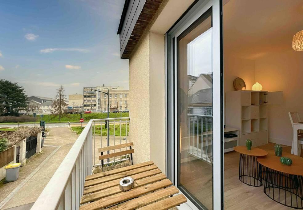 L'Escapade - Centre Ville - Parking - Balcon Rennes Extérieur photo